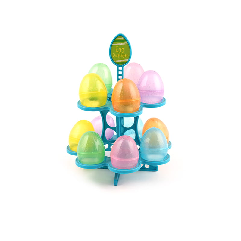 ของเล่นไข่อีสเตอร์แวววาวพลาสติก