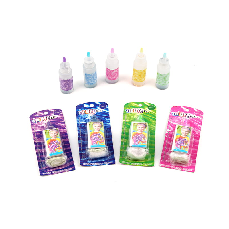 มัดย้อมชอล์กทรายสีของเล่น DIY