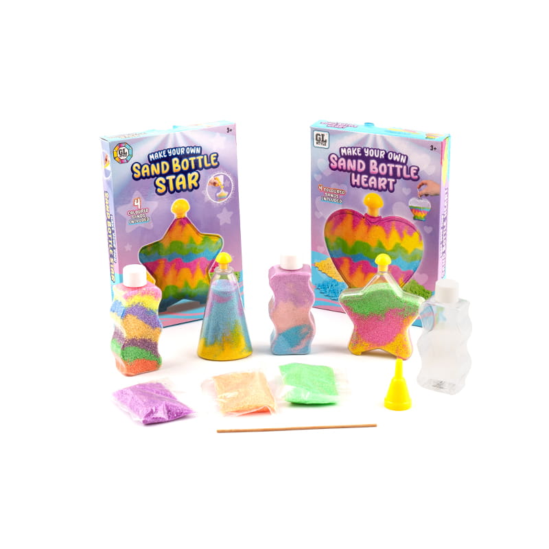 มัดย้อมชอล์กทรายสีของเล่น DIY