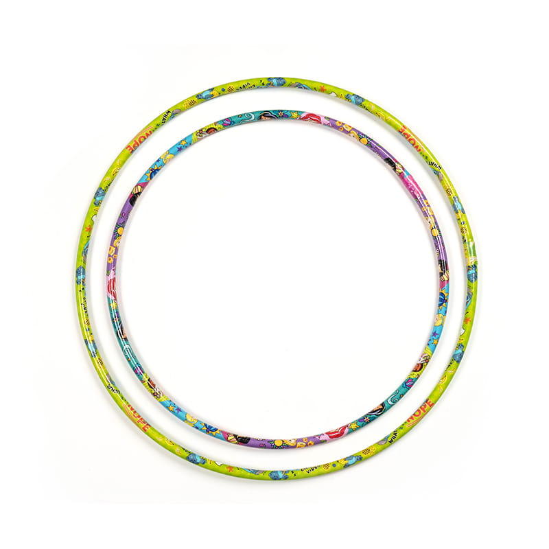 สติกเกอร์สีสันสดใสของเด็ก Hula Hoop